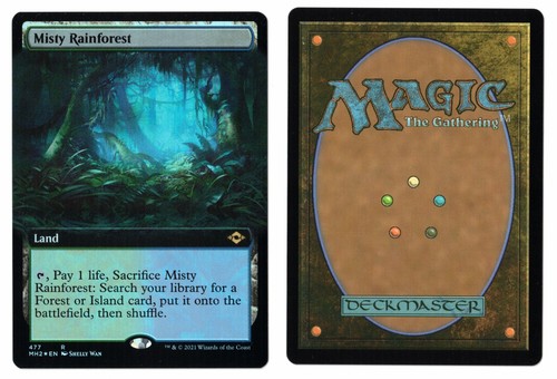 Mtg magic misty rainforest - mtg,