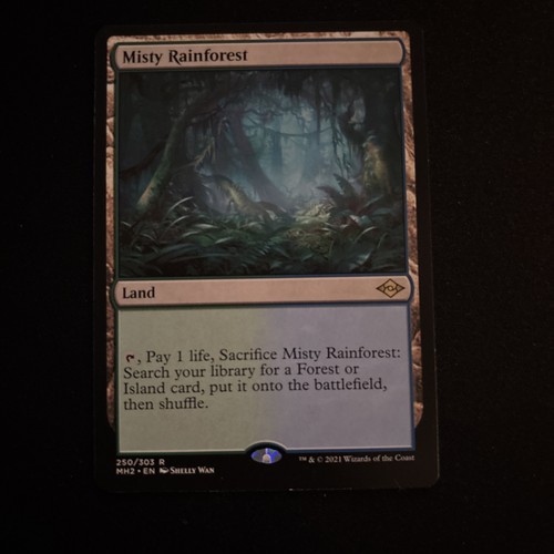 Mtg misty rainforest 250 - mtg,