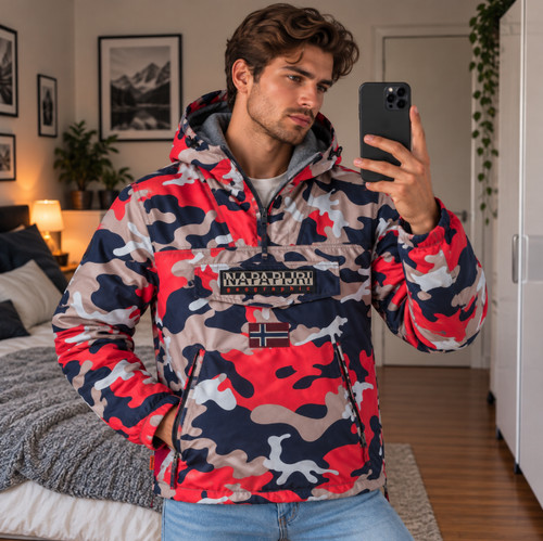 Napapijri herren schlupfjacke - napapijri,