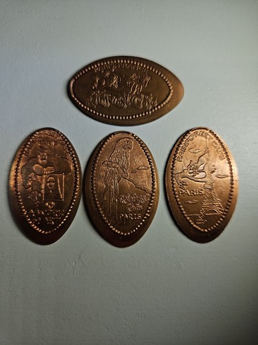 Elongated coins disneyland - elongated,