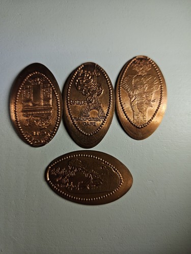 Elongated coins disneyland - elongated,