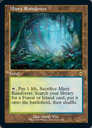 Mtg misty rainforest foil - mtg,
