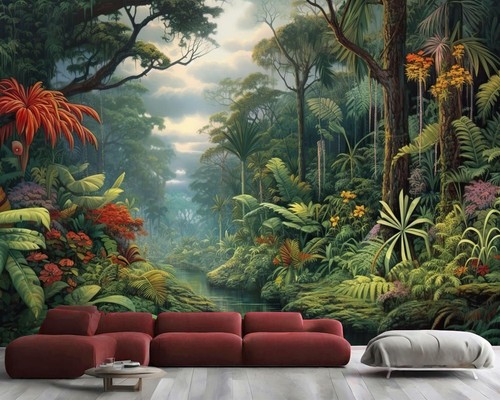 Exotische tropische regenwald - exotische,